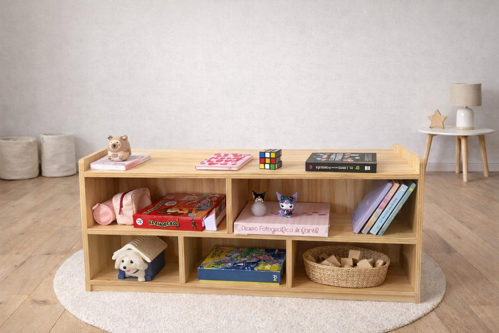 Librero Montessori de Madera