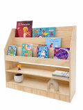 Biblioteca Infantil Montessori de Madera | Librero Frontal para Niños
