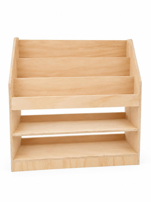 Biblioteca Infantil Montessori de Madera | Librero Frontal para Niños